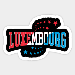 Luxembourg Sticker